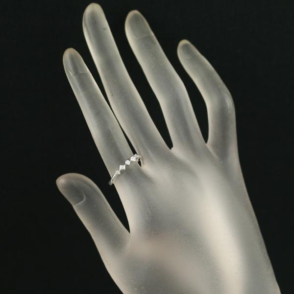 アクセサリー フェスタリア リング ダイヤ 0.10ct 5P 10号 K18PG 大幅 