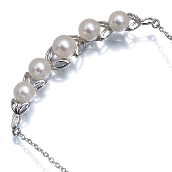 MIKIMOTO（ミキモト） ネックレス パール 真珠 5.5-6.0mm シルバー