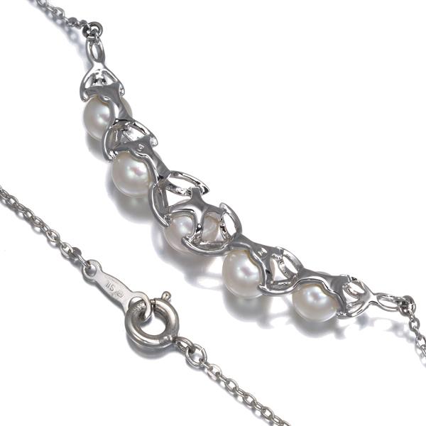 MIKIMOTO（ミキモト） ネックレス パール 真珠 5.5-6.0mm シルバー