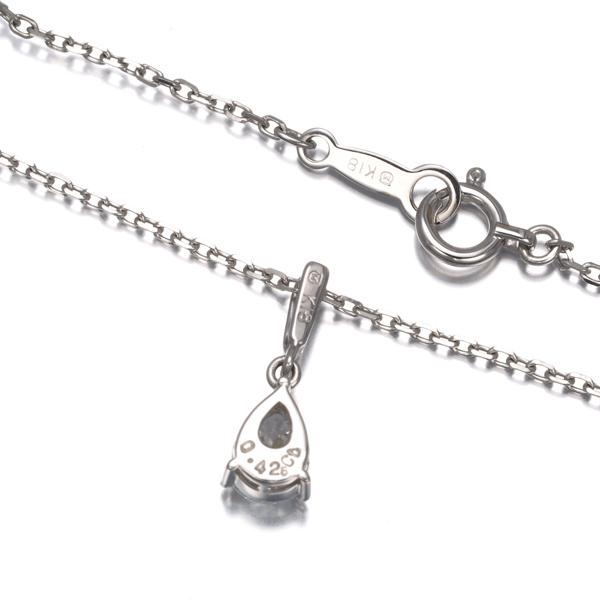 MIKIMOTO（ミキモト） ネックレス ダイヤ ダイヤモンド 0.425ct ペア 