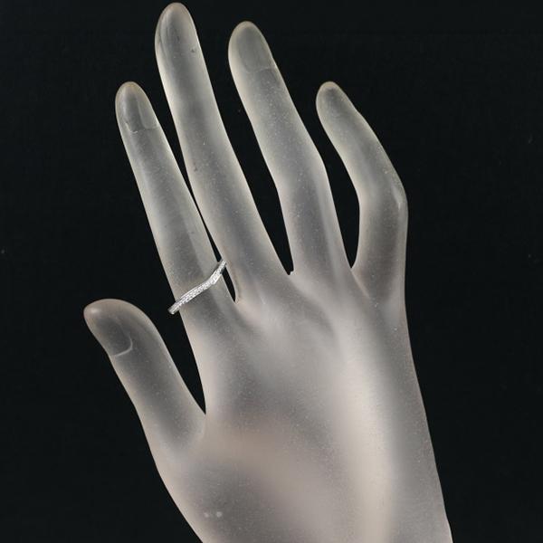 ク*ニ様 カルティエ リング PT950 18号 バレリーナ Cartier（カルティエ） リング ダイヤ ダイヤモンド バレリーナ ハーフ