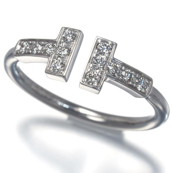TIFFANY&Co.（ティファニー） リング ダイヤ ダイヤモンド Tワイヤー 9 
