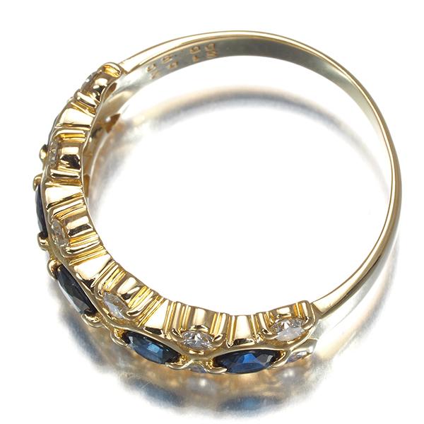 MIKIMOTO（ミキモト） リング サファイア 1.02ct ダイヤ ダイヤモンド