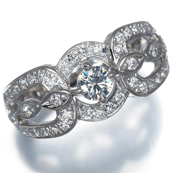 モニッケンダム リング ダイヤ ダイヤモンド 0.22ct/0.37ct 11号 Pt900 指輪 BLJ |  | 01