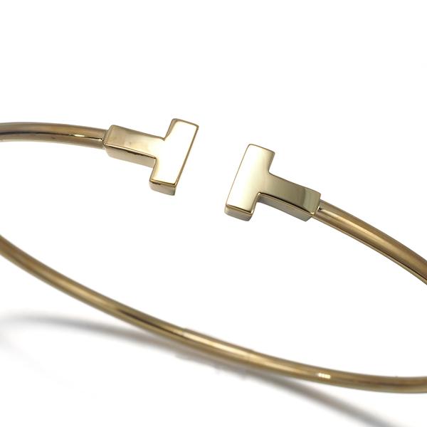 Tiffany ティファニー Tワイヤー　ナロー　ブレスレット　バングル TIFFANY&Co.（ティファニー） ブレスレット Tワイヤー ナロー バングル