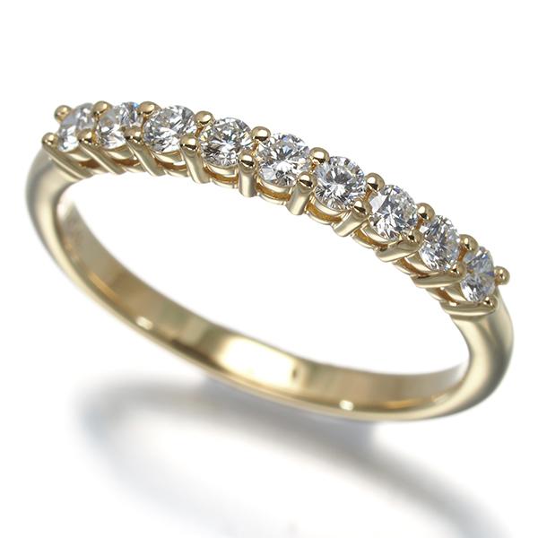 ティファニー リング ダイヤ 3P フォーエバー 10号 K18YG TIFFANY&Co