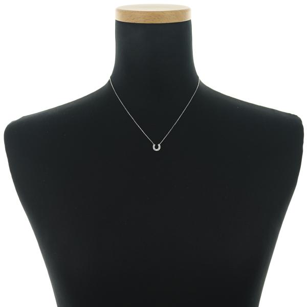 ete（エテ） ネックレス ダイヤ ダイヤモンド 0.04ct ホースシュー 
