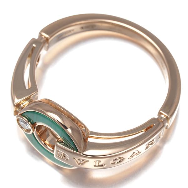 BVLGARI（ブルガリ） リング マラカイト ダイヤ ダイヤモンド ブルガリ