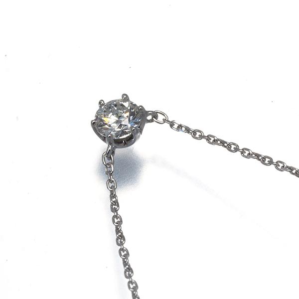 4℃ ネックレス ダイヤ ダイヤモンド 0.366ct 一粒 Pt850 BLJ/GENJ | 4℃ | 01