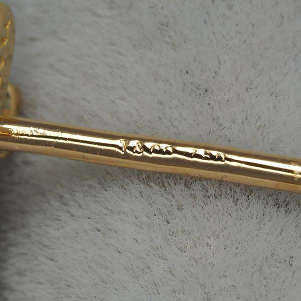 TIFFANY&Co.（ティファニー） ピアス クロスステッチ K18YG BLJ