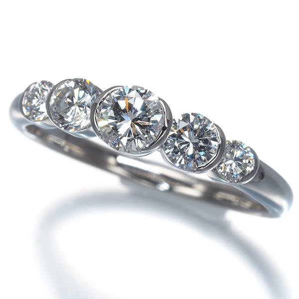 モニッケンダム リング ダイヤ ダイヤモンド 0.64ct グラデーション 9号 Pt900 指輪 BLJ |  | 05