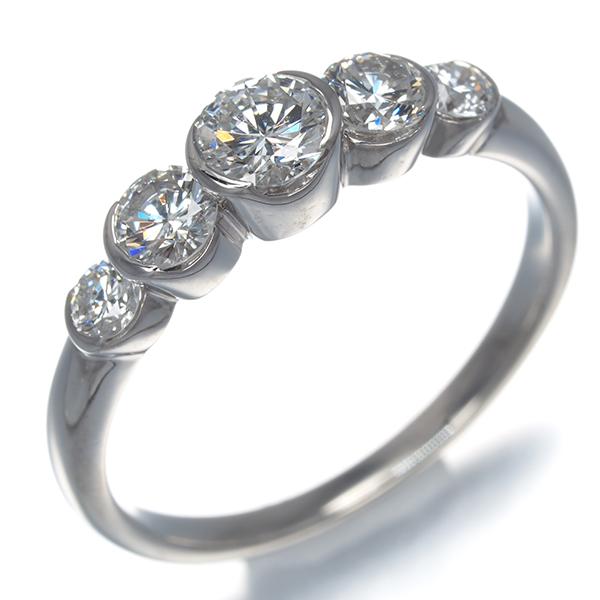 モニッケンダム リング ダイヤ ダイヤモンド 0.64ct グラデーション 9号 Pt900 指輪 BLJ |  | 01