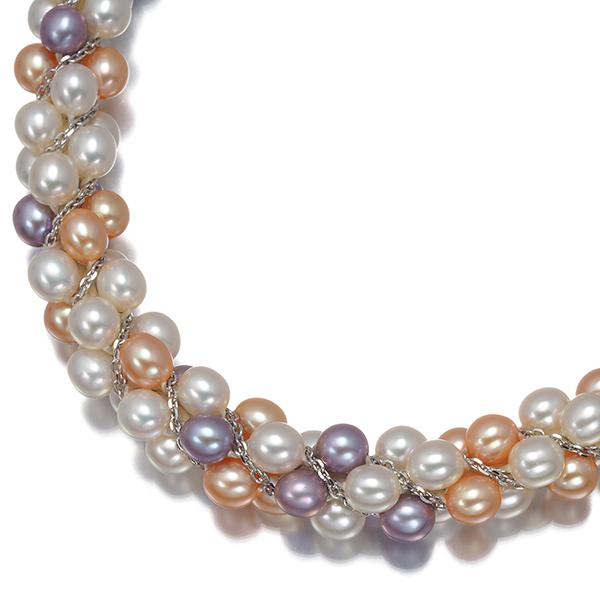田崎　TASAKI スワン　ネックレス TASAKI（タサキ） ネックレス パール 真珠 4.0-4.4mm スワン K18WG BLJ