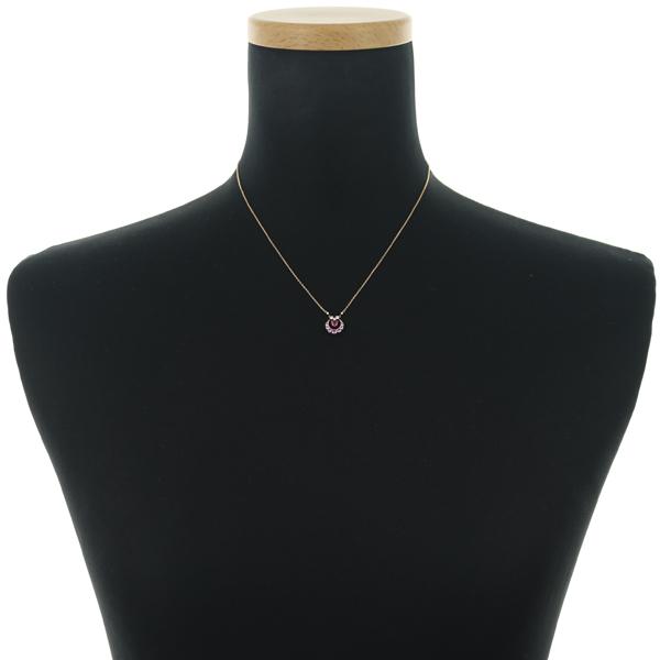 スタージュエリー ネックレス ルビー ピンクサファイア ダイヤ ダイヤモンド 0.05ct ハート K18PG BLJ/GENJ | STAR JEWELRY | 03