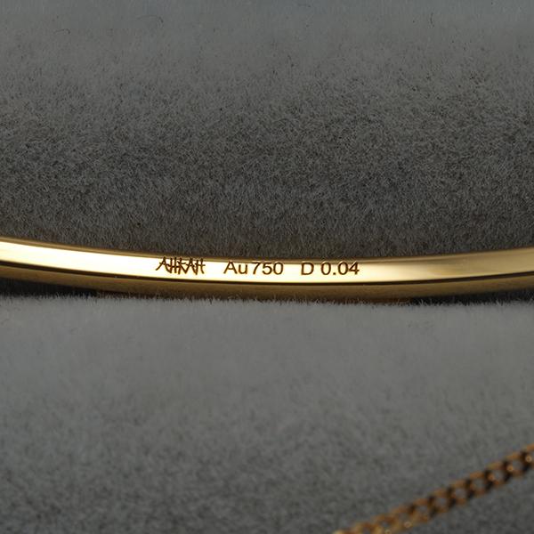 AHKAH（アーカー） ブレスレット ダイヤ ダイヤモンド 0.04ct