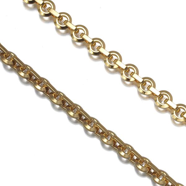 Cartier（カルティエ） レア品 チェーンネックレス 42cm K18YG BLJ