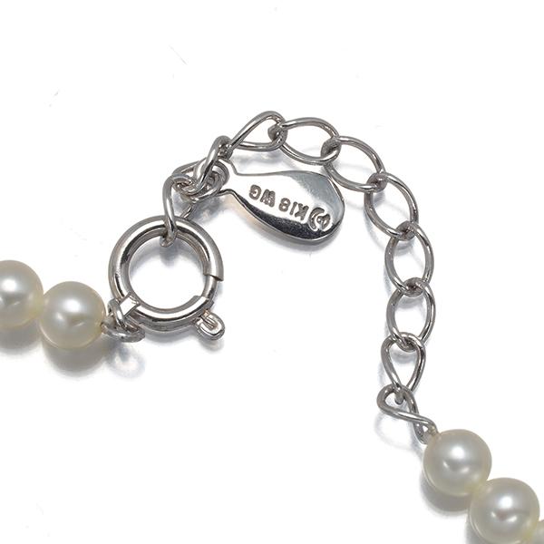 TASAKI（タサキ） ネックレス ベビー パール 真珠 3.6mm K18WG BLJ