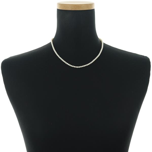 TASAKI（タサキ） ネックレス ベビー パール 真珠 3.6mm K18WG BLJ