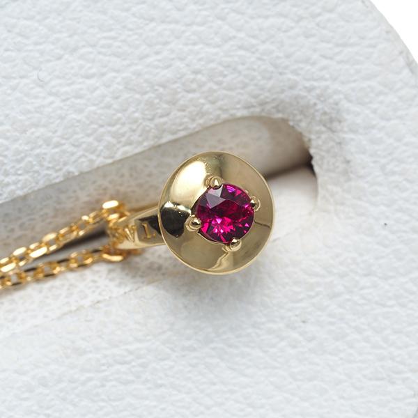 TASAKI（タサキ） ネックレス ルビー リングデザイン K18YG BLJ