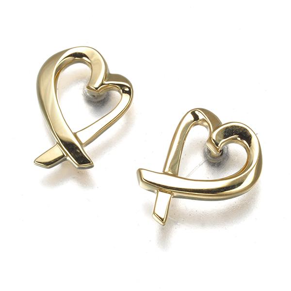 TIFFANY&Co.（ティファニー） ピアス ラビングハート K18YG BLJ