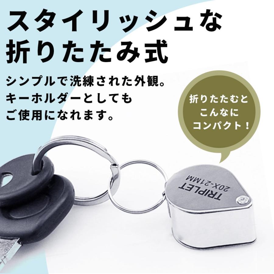 銀行ノベルティー　ルーペ ミニルーペ ジュエリー 紙幣 鑑定 観察 拡大鏡 携帯ルーペ 30倍