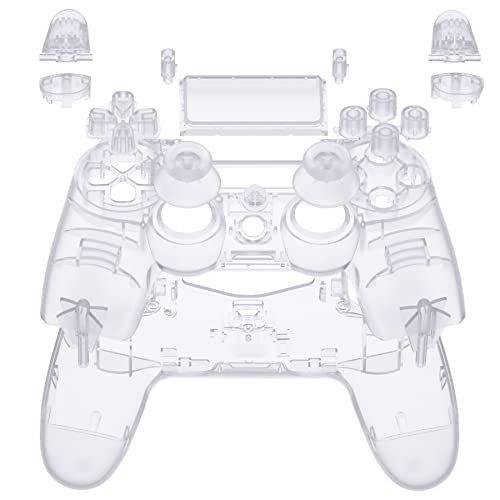 Extremerate カスタムフルセットシェルカバー Ps4 Cuh Zct2コントローラー用 透明クリアdiy交換用ハウジングシェル ボタン Zzz2cf5622d ぐりーんどらんど 通販 Yahoo ショッピング
