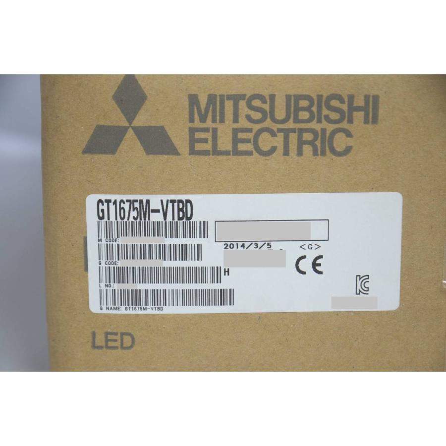 インボイス対応 箱開封済み 未使用 三菱 タッチパネル GT1675M-VTBD 