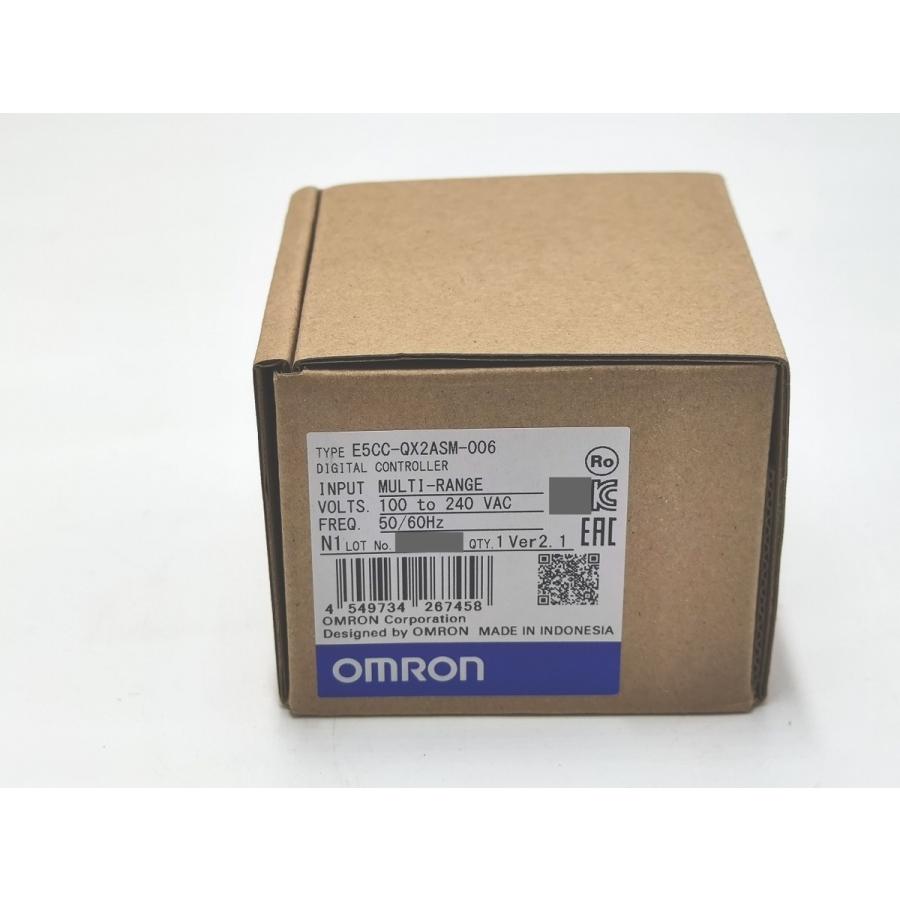 インボイス対応 新品 オムロン E5CC-QX2ASM-006 Ver.2.1 OMRON