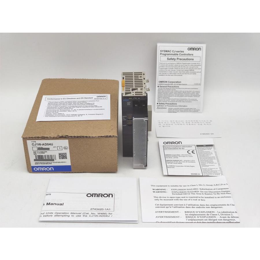 箱いたみあり 箱開封済み 未使用 オムロン OMRON CJ1W-AD04U 箱いたみあり 箱開封済み 未使用 オムロン OMRON CJ1W-AD04U