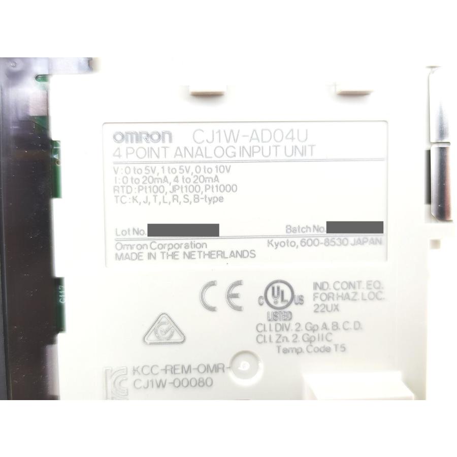 箱いたみあり 箱開封済み 未使用 オムロン OMRON CJ1W-AD04U 箱いたみあり 箱開封済み 未使用 オムロン OMRON CJ1W-AD04U