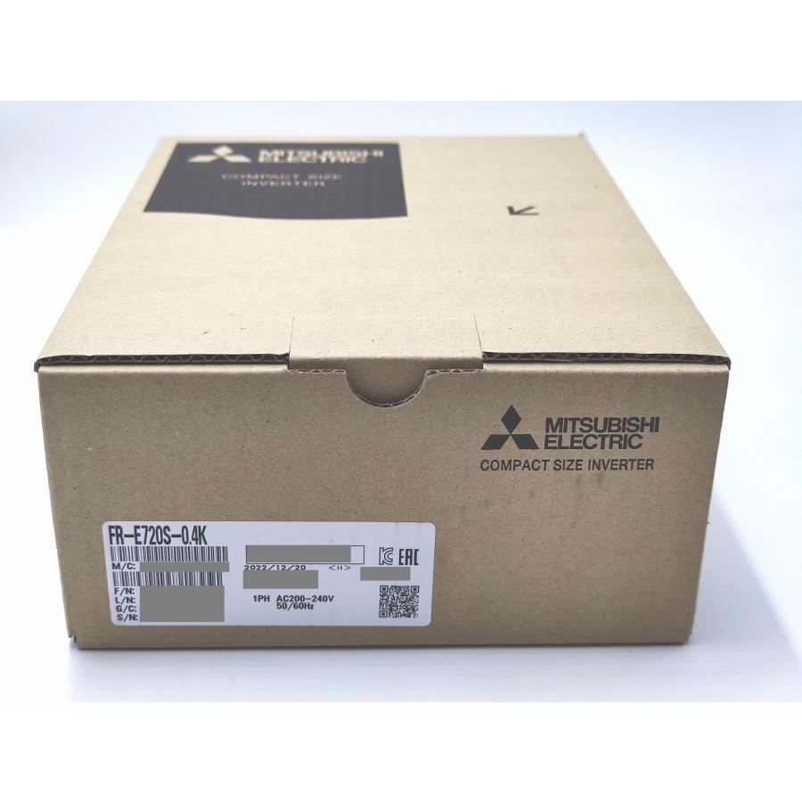 インボイス対応 2022年製 新品 三菱 インバータ FR-E720S-0.4K インボイス対応 2022年製 新品 三菱 インバータ FR-E720S-0.4K