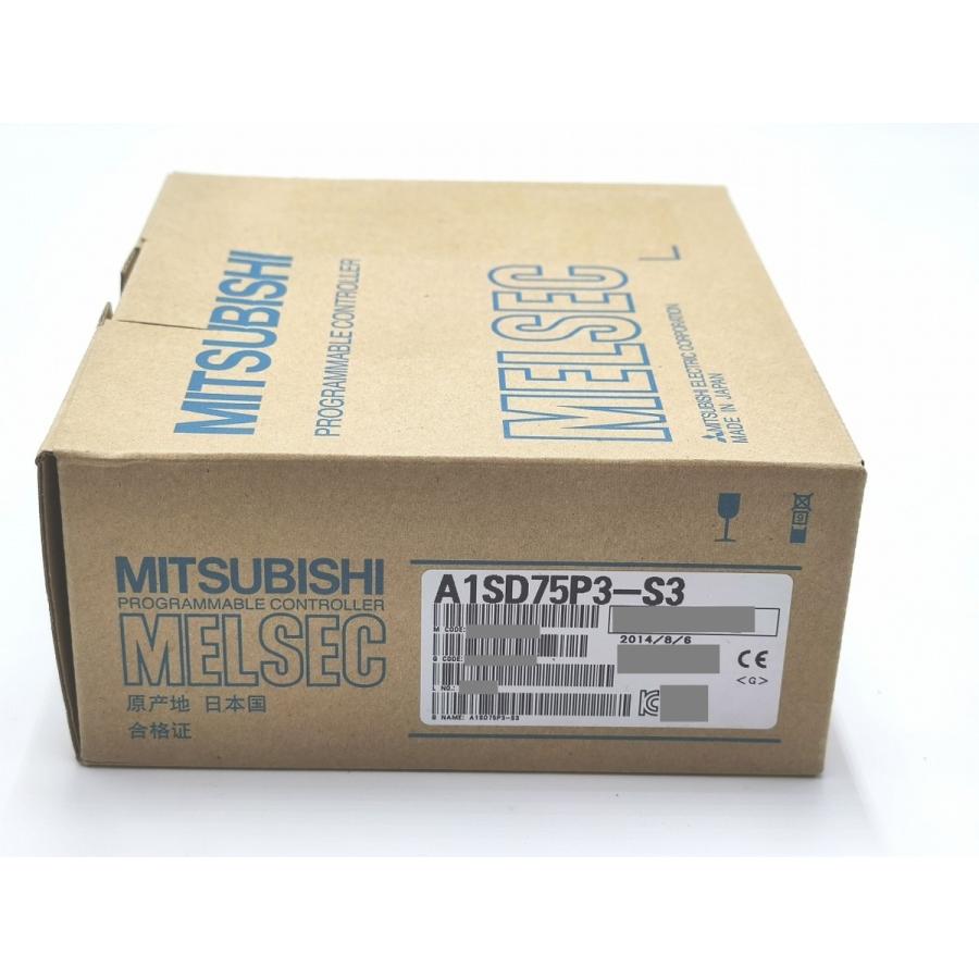 インボイス対応 箱少しいたみあり 新品 三菱 シーケンサ A1SD75P3-S3