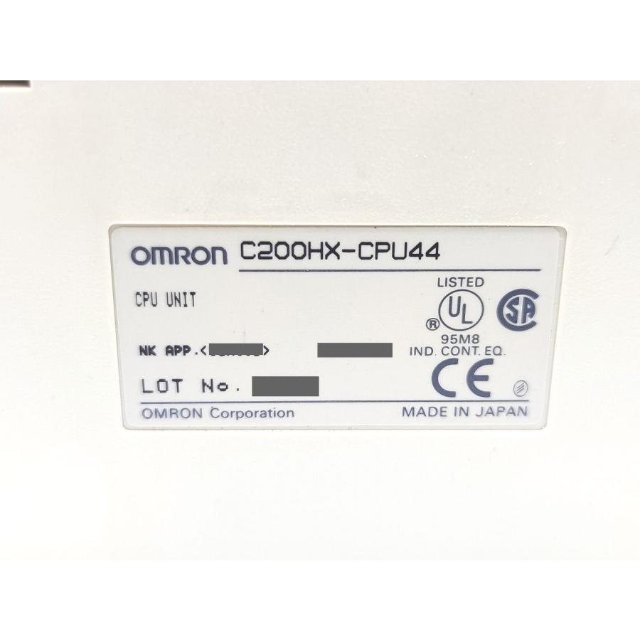 インボイス対応 中古 オムロン OMRON C200HX-CPU44 C200HW-COM01