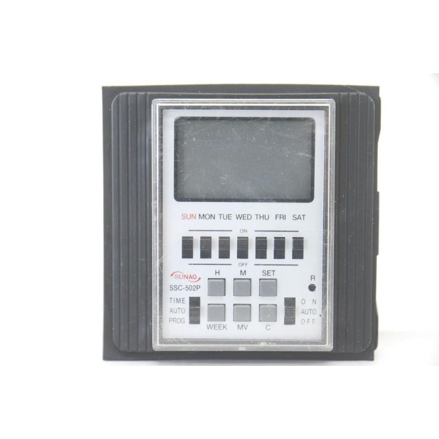 インボイス対応 中古 スナオ電気 週間タイマー SSC-502P : Greekshops 