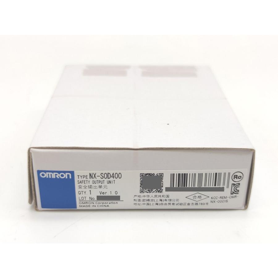 hope様 オムロン NX-SOD400 安全出力ユニット 新品未使用未開封 箱汚れあり 新品 オムロン OMRON NX-SOD400 Ver.1.0 その1