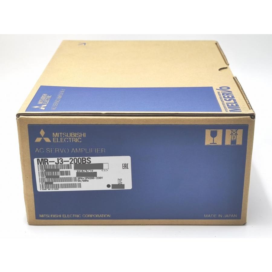 インボイス対応 2018年製 新品 三菱 サーボアンプ MR-J3-200BS