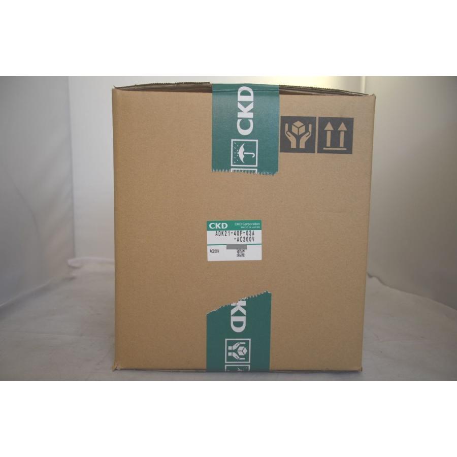 インボイス対応 新品 箱マジック書き込み伝票貼り付けあり CKD ADK21-40F-03A-AC200V