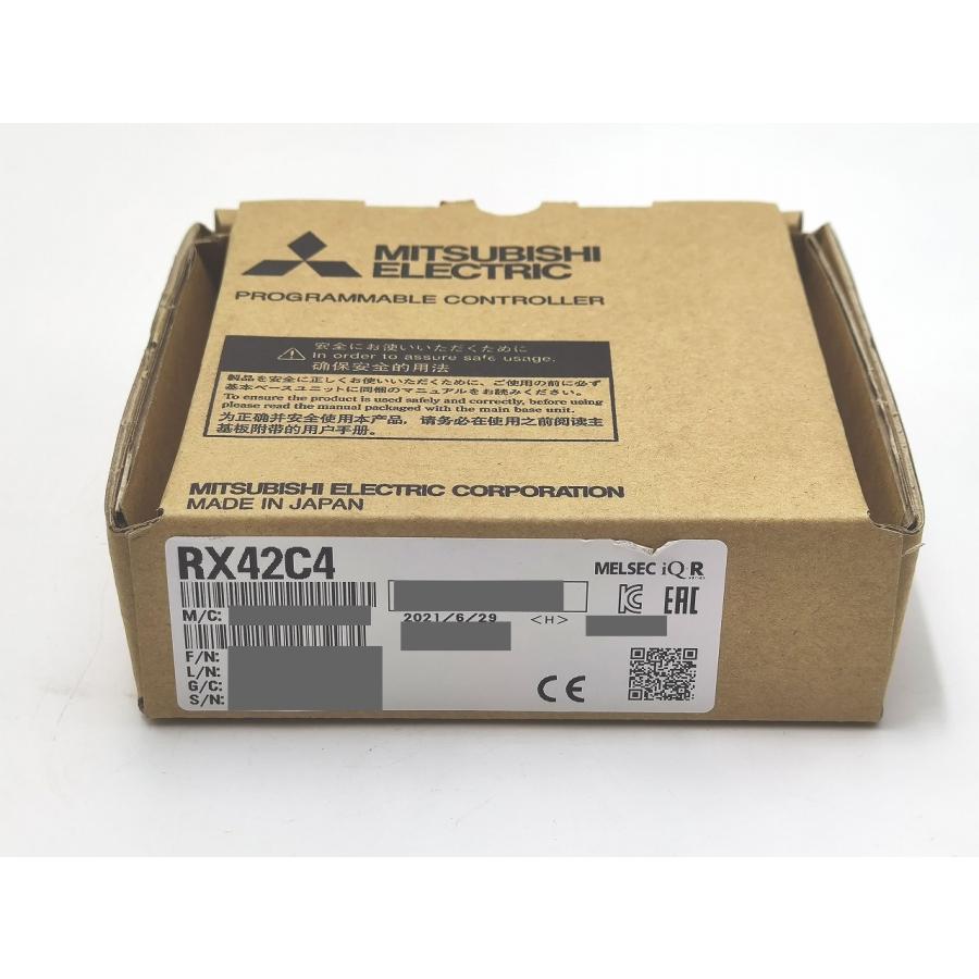 インボイス対応 箱ラベル少しいたみあり 2021年製 新品 三菱 シーケンサ RX42C4 シーケンサー : Greekshops - 通販 ...