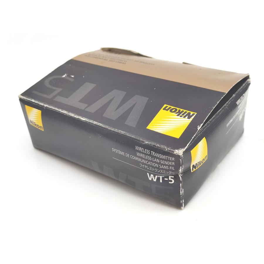 【中古】 Nikon ニコン ワイヤレストランスミッター WT-5 中古 箱いたみあり Nikon ニコン ワイヤレストランスミッター WT-5