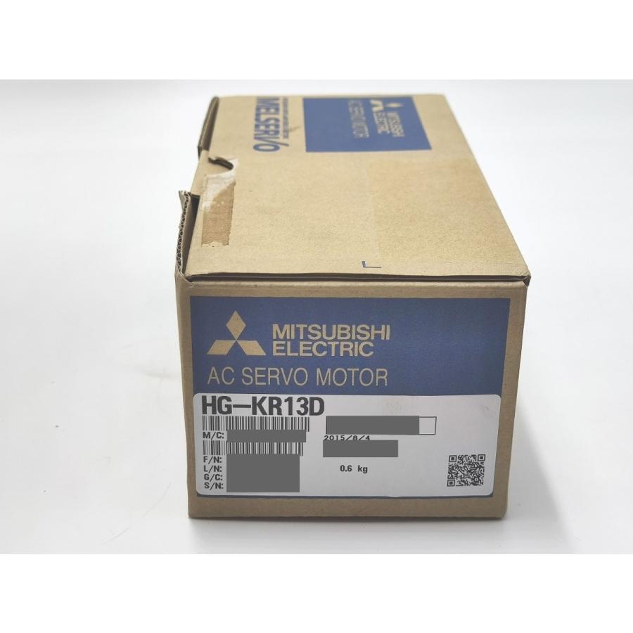 インボイス対応 箱いたみあり 未使用 三菱 サーボモータ HG-KR13D サーボモーター