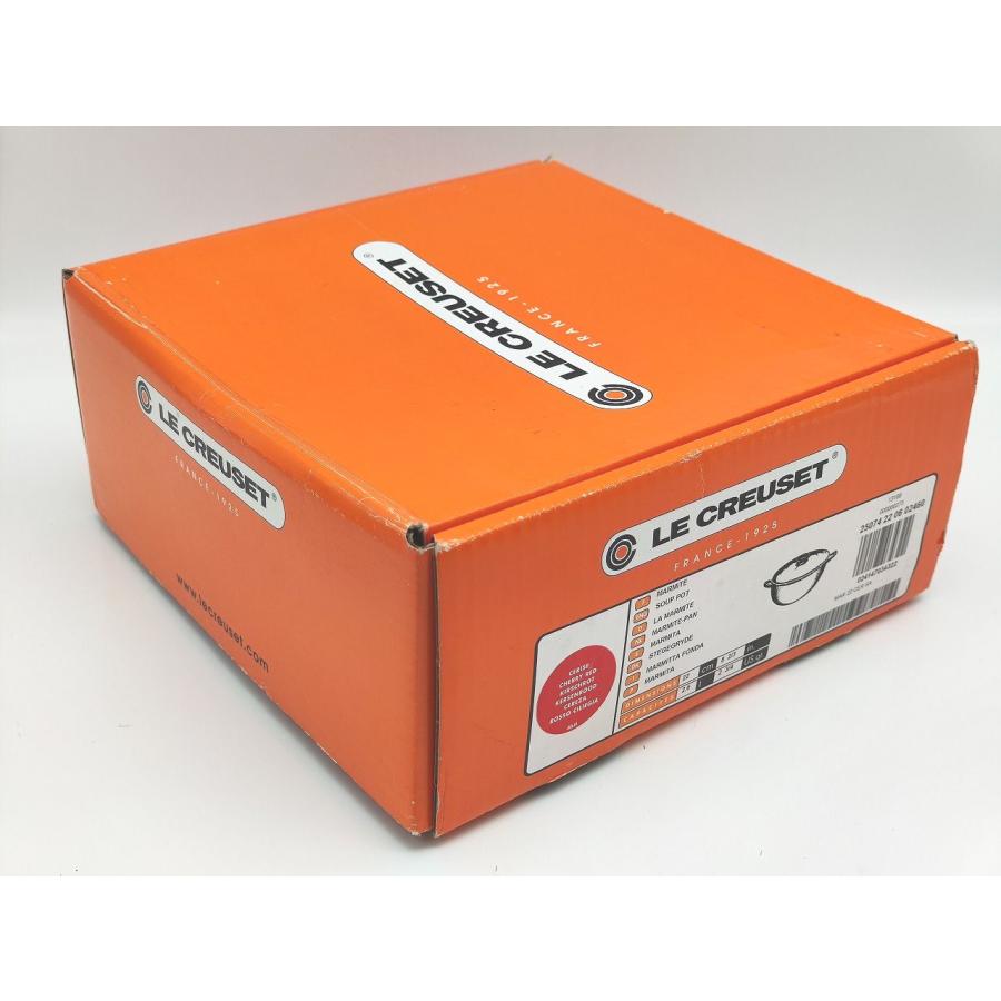 箱いたみあり 未使用 ル・クルーゼ 鍋 22cm 25074 22 06 02460
