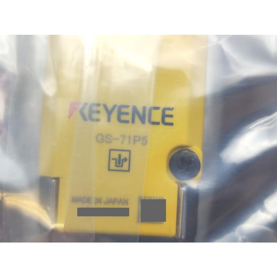 箱なし 付属品開封済み 未使用 キーエンス KEYENCE GS-71P5 GS-A21 