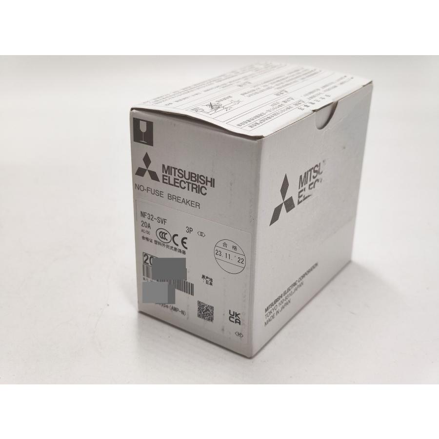 インボイス対応 箱いたみあり 未使用 三菱 NF32-SVF 3P 20A インボイス対応 箱いたみあり 未使用 三菱 NF32-SVF 3P 20A
