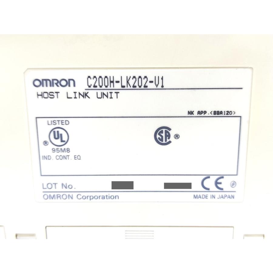 インボイス対応 中古 オムロン OMRON C200H-LK202-V1 その3 インボイス対応 中古 オムロン OMRON C200H-LK202-V1 その3