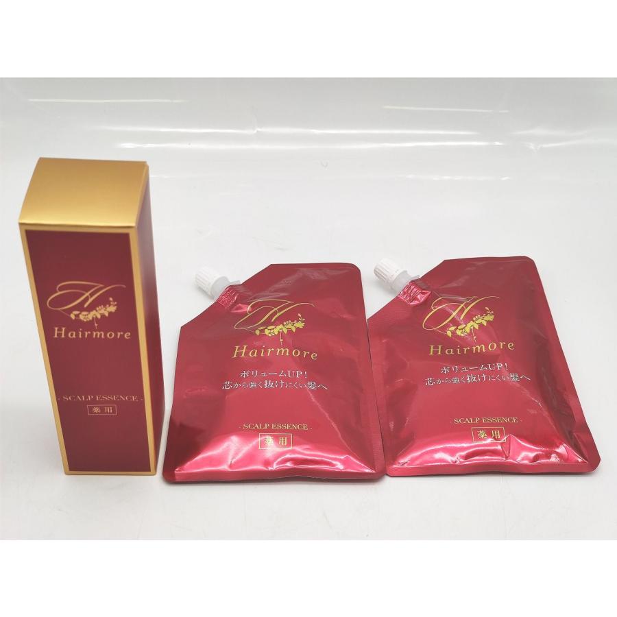 【新品未使用】ヘアモア 薬用ヘアローションS 120ml 2個セット 抜毛 育毛 新品 ヘアモア 薬用ヘアローションS 120ml 1点 詰替2点 セット