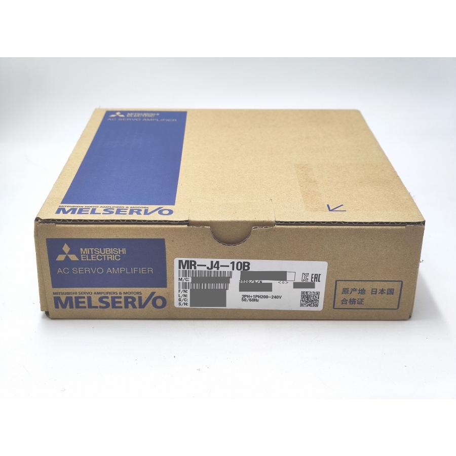 インボイス対応 2020年製 新品 三菱 サーボアンプ MR-J4-10B