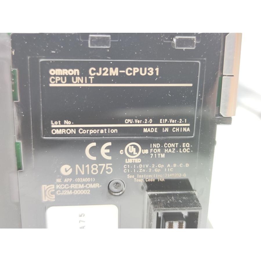 箱開封済みマジック書込いたみあり 未使用 オムロン OMRON CJ2M-CPU31