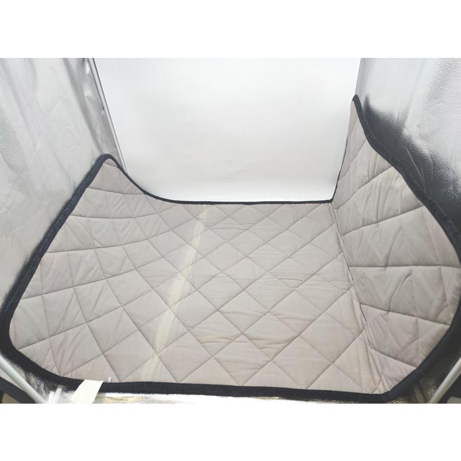 中古 裏地色あせあり YOSA カーリスマット 75×140 バイオパウダー 専用 