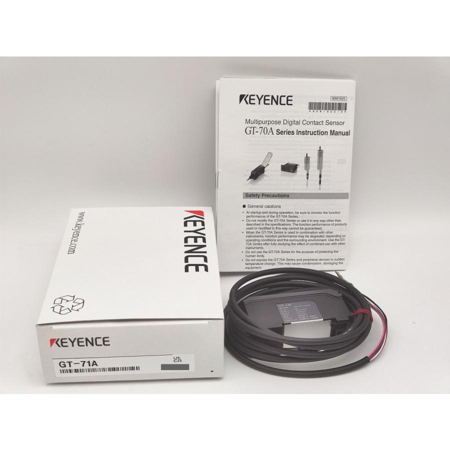 キーエンス　gt-71a KEYENCE GT-71A/GT-H10 In general contact type digital sensor