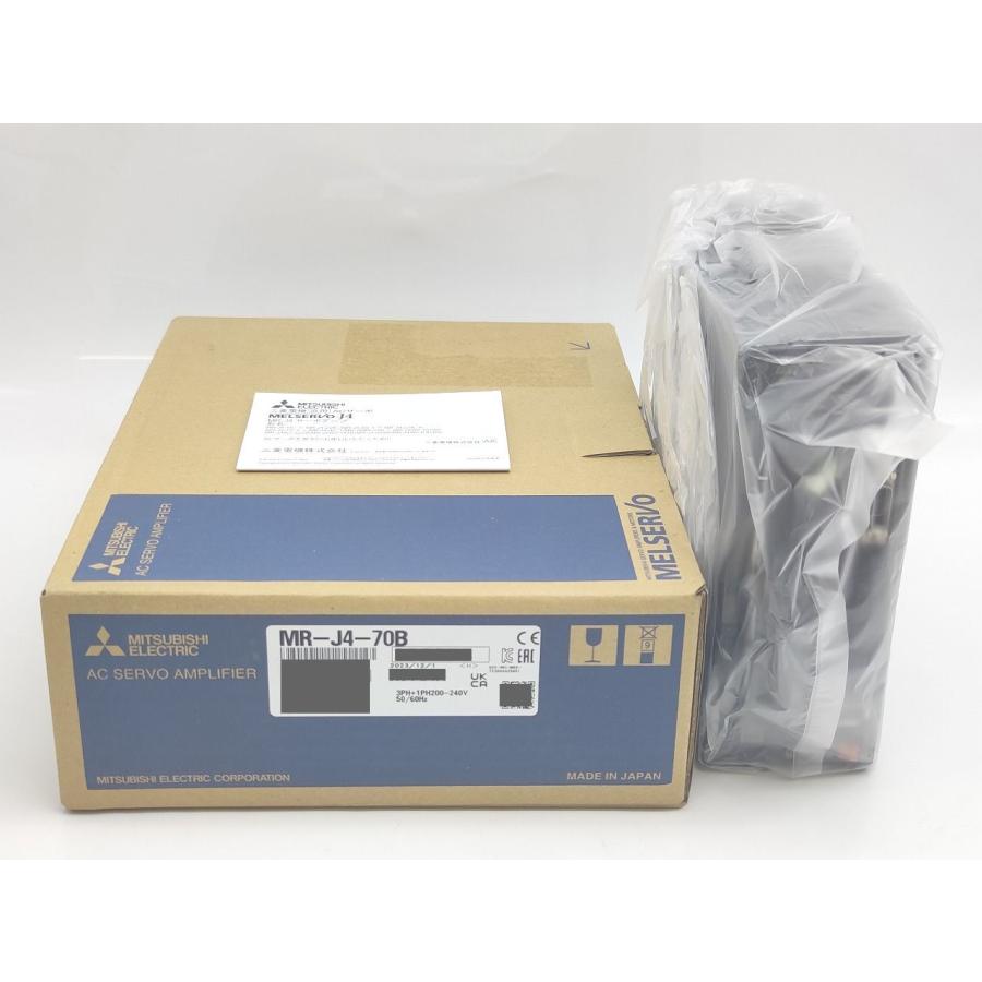 2023年製 箱汚れあり 新品 三菱 MITSUBISHI MR-J4-70B : Greekshops